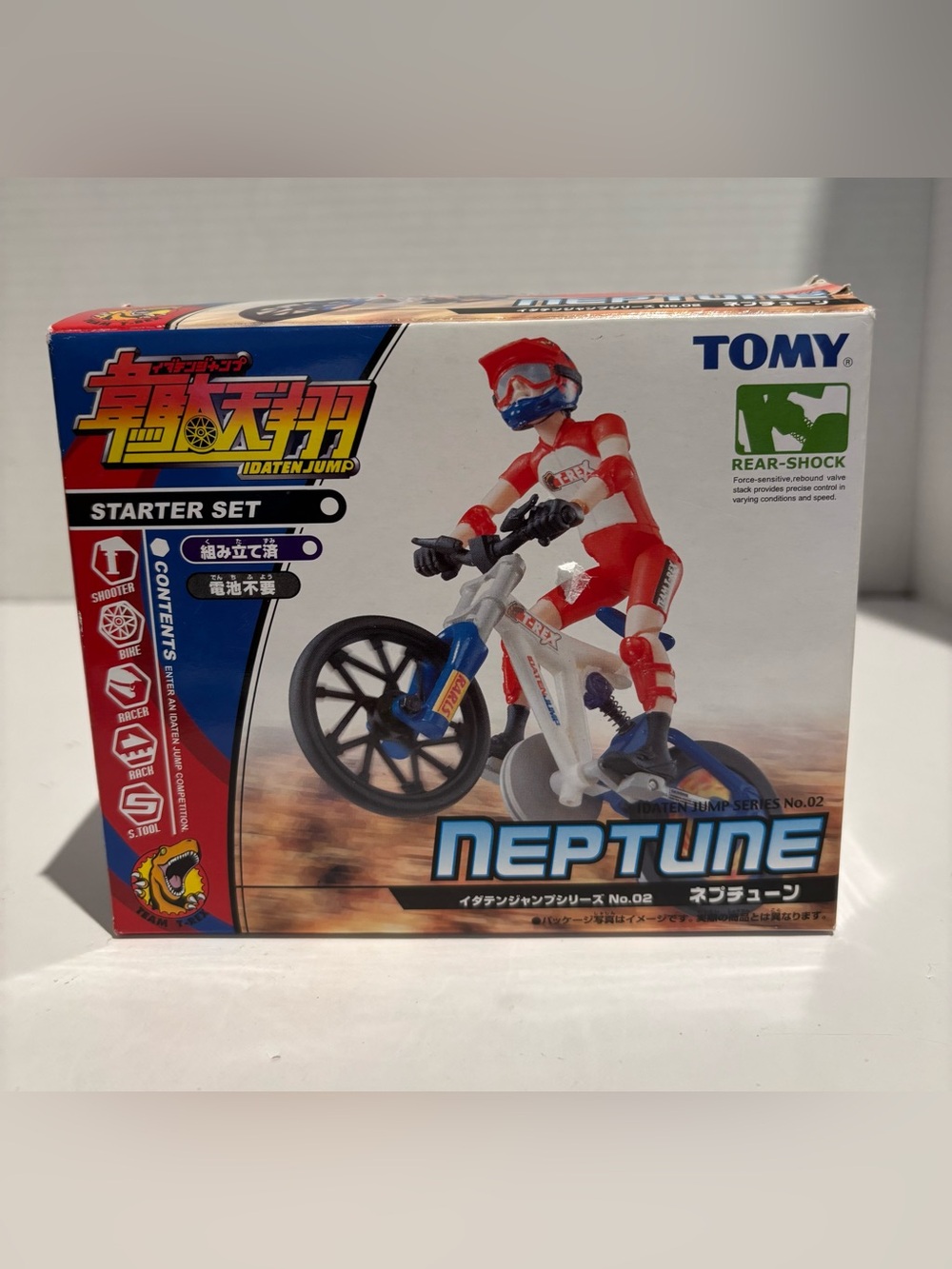 TOMY 2004 IDATEN JUMP No 02 Neptune Starter Set Model Kit Figure New Open Box